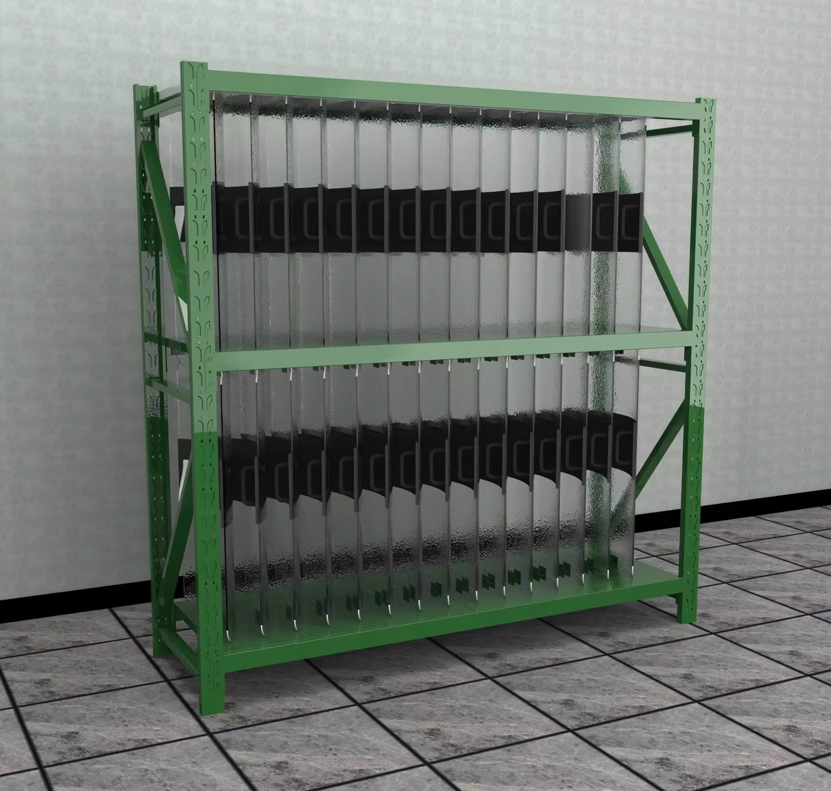 戰備物資架 黑色貨架